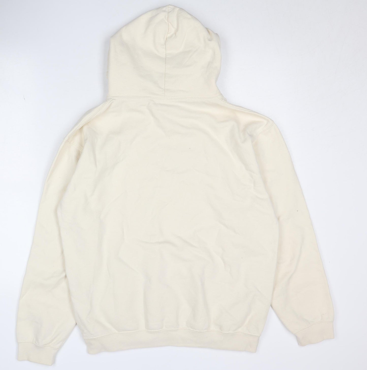 G&G Men's Ivory Hoodie - Medium, Pullover