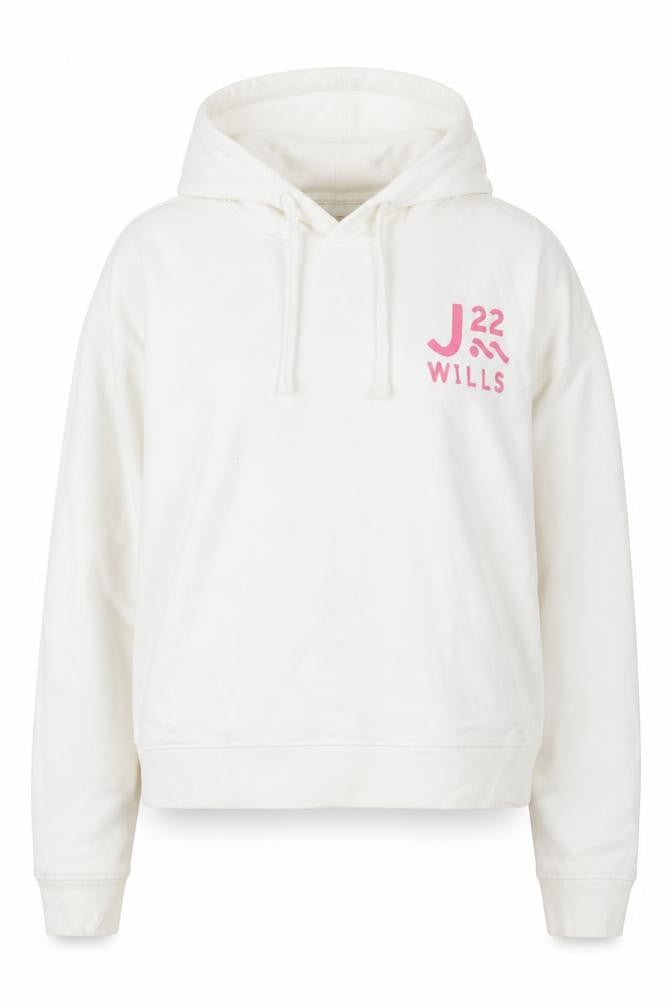 Jack Wills Women's White Hoodie Size 10