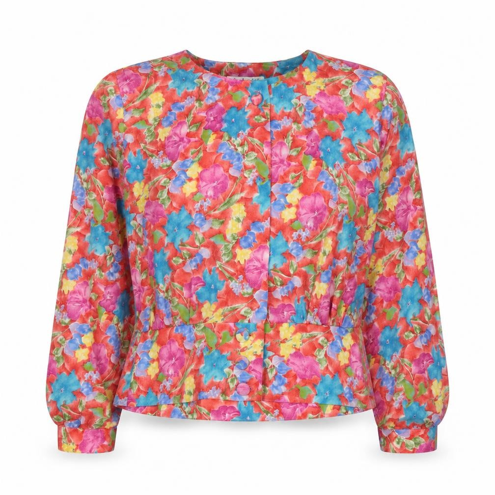 Berkertex Women's Multicoloured Floral Blouse Size 12