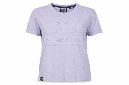 Superdry Unisex Purple T-Shirt Size 10 Regular Fit