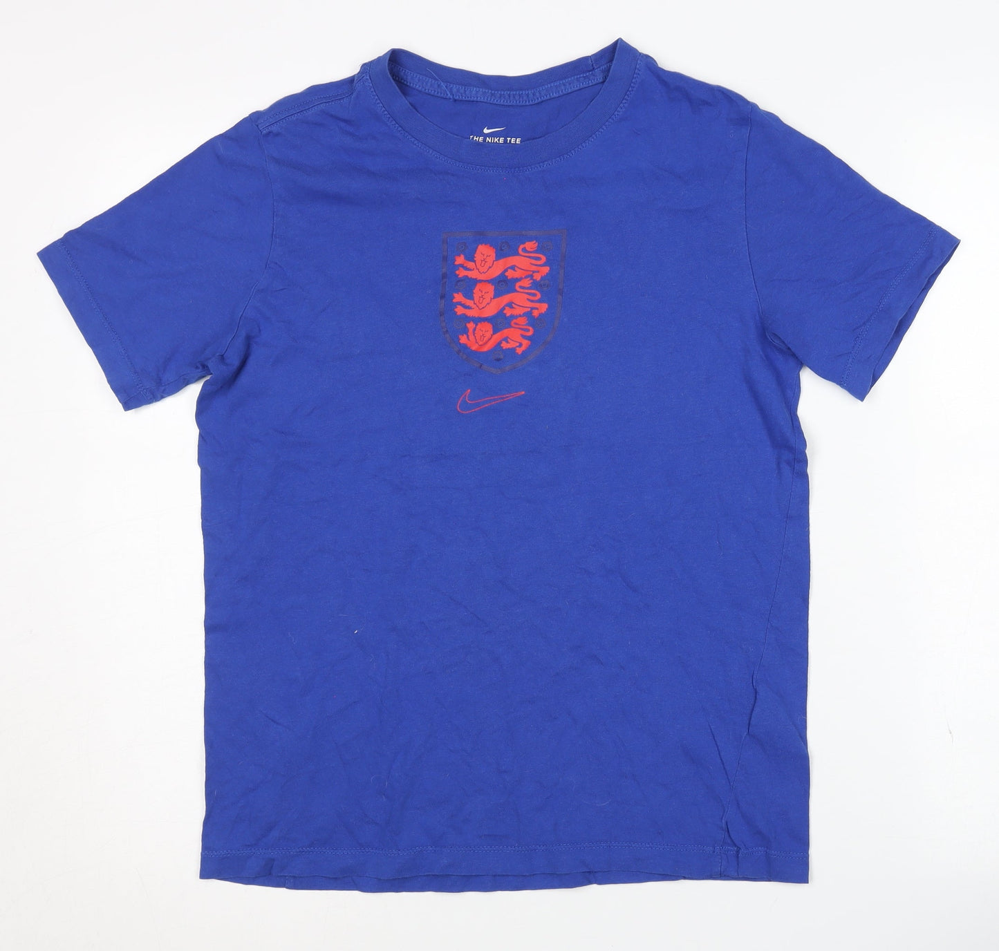 Nike Boys Blue Graphic Print T-Shirt XL