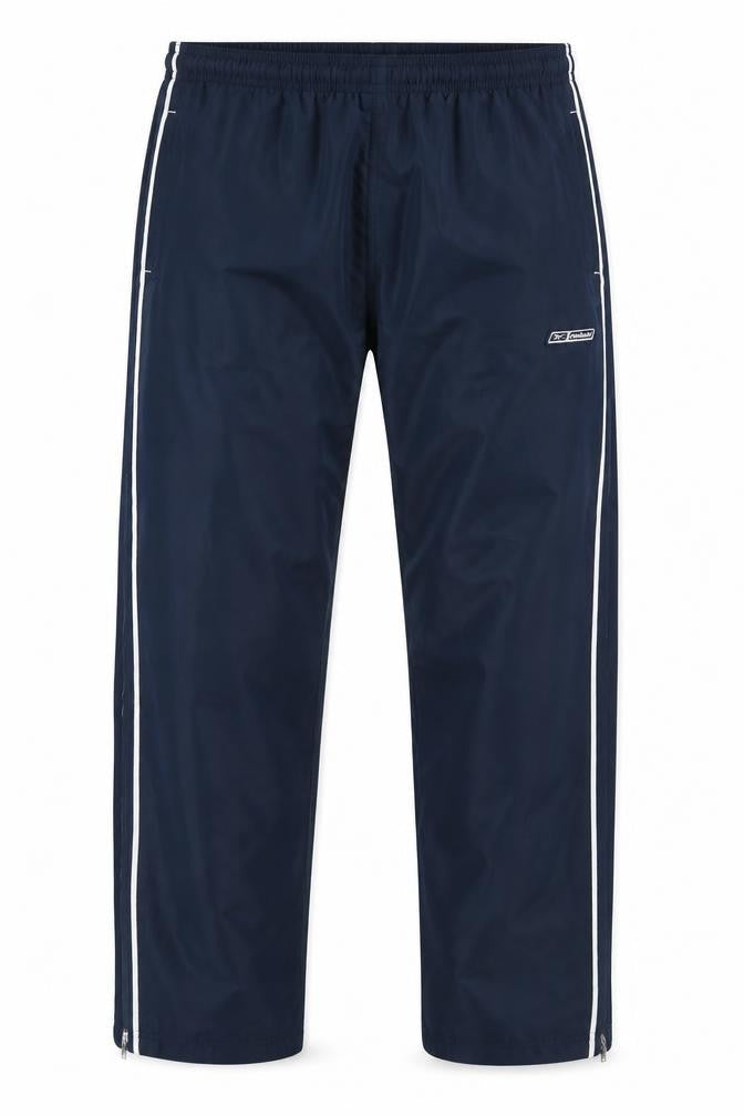 Reebok Men's Blue Track Pants, L, Sporty Activewear