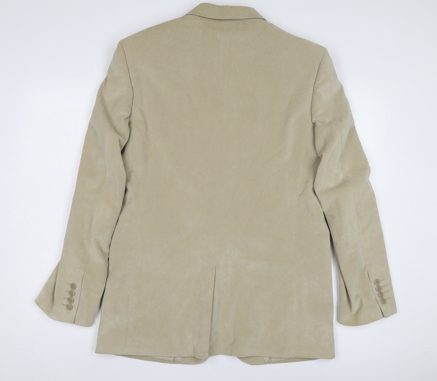 Thomas Nash Men's Beige Corduroy Blazer, Size 38