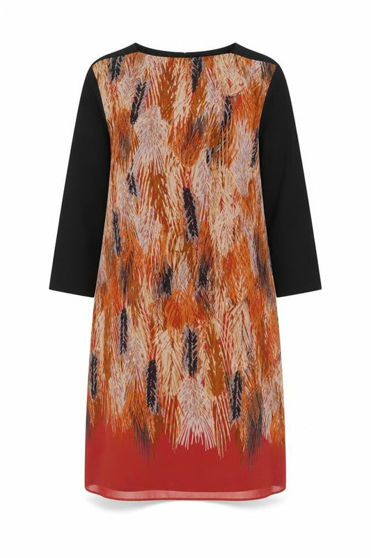 Laura Ashley Women’s Black Multicoloured Shift Dress