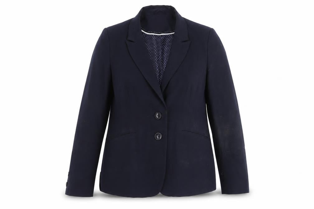 BHS Women's Blue Blazer 18 Lined Single-Breasted