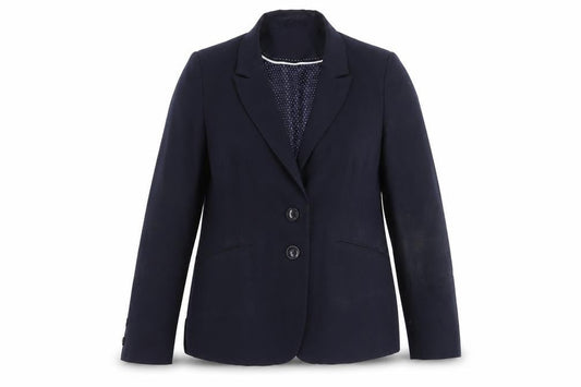 BHS Women's Blue Blazer 18 Lined Single-Breasted