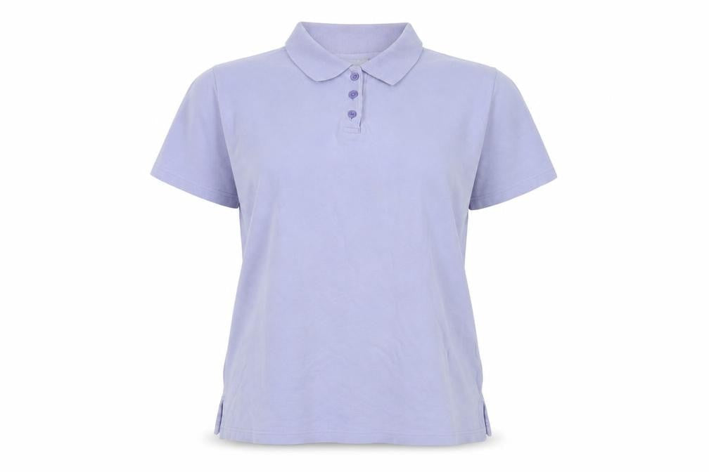 Joie de Vivre Women's Purple Polo M Classic Fit