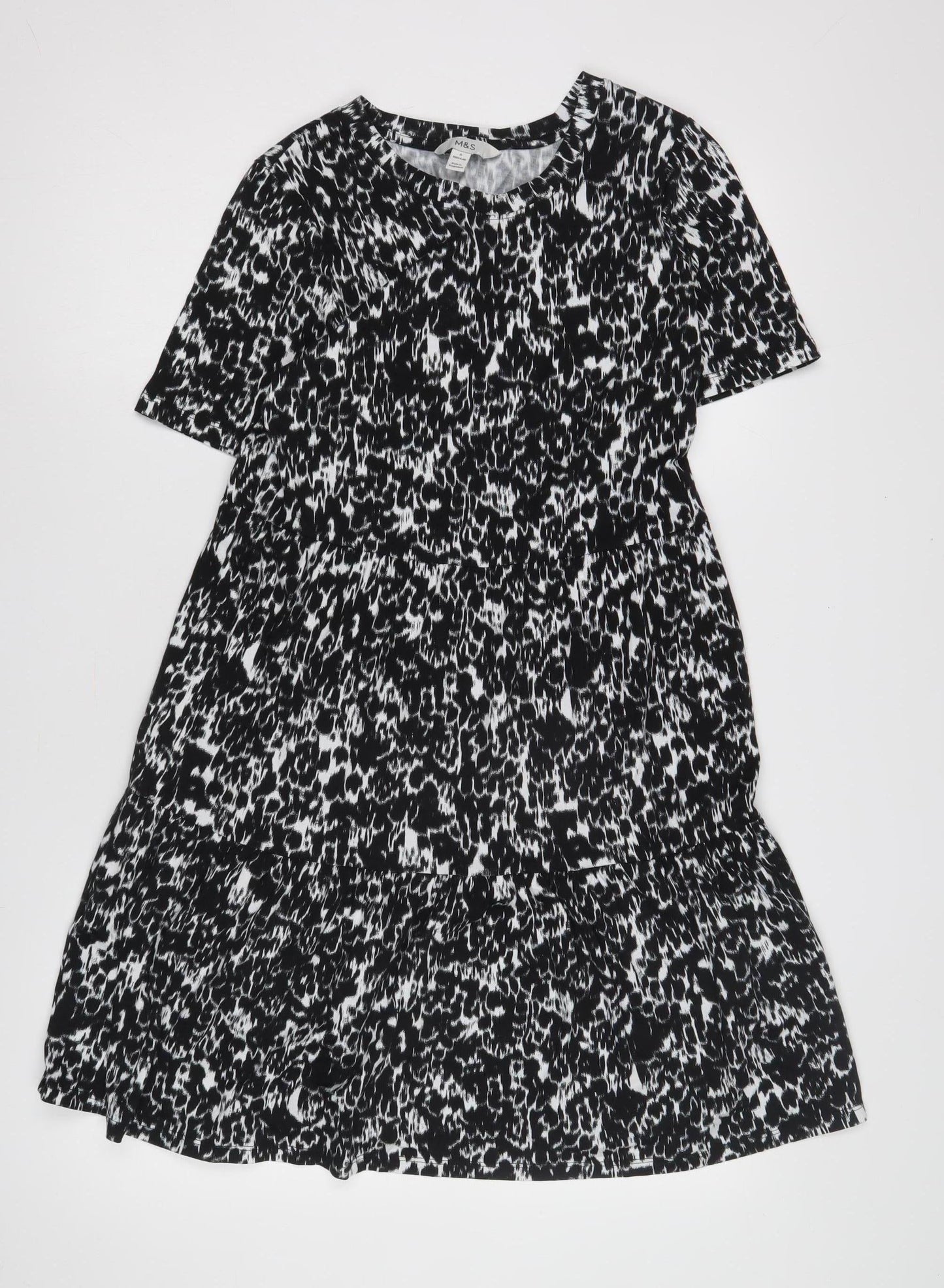Marks & Spencer Women's Animal Print Dress Sz 8