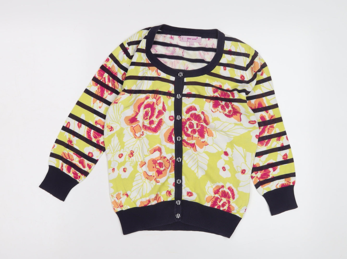 Marks and Spencer Women's Multicoloured Cardigan Size 10