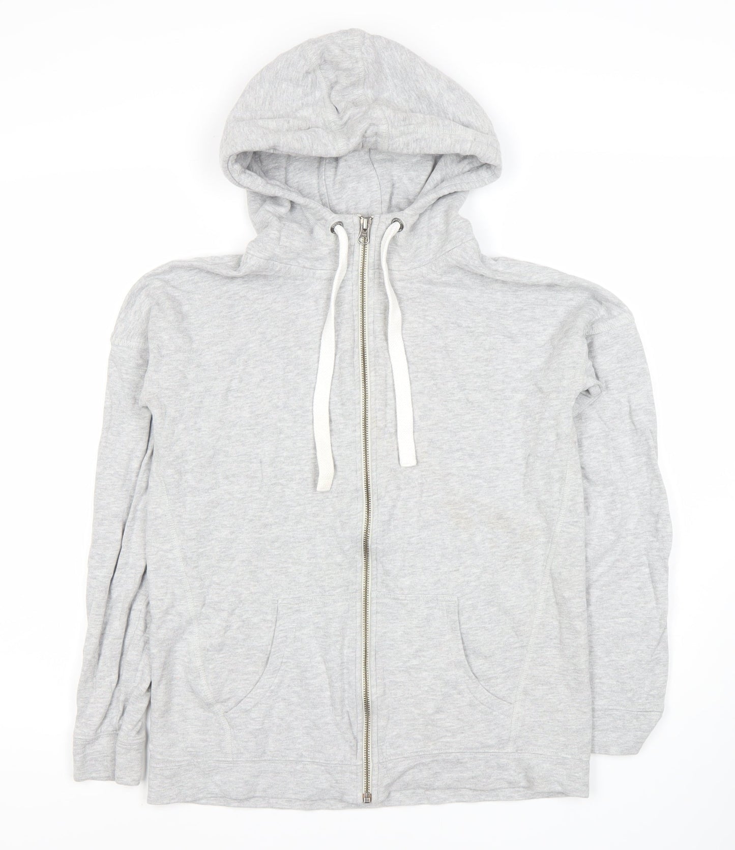Next Women's Grey Full Zip Hoodie Size 6