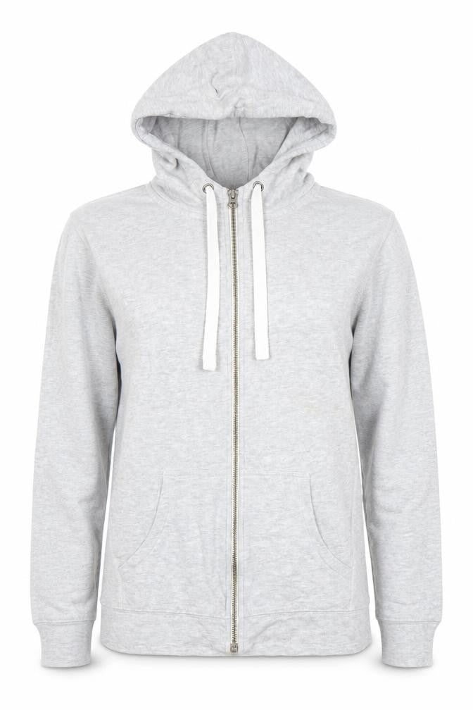 Next Women's Grey Full Zip Hoodie Size 6