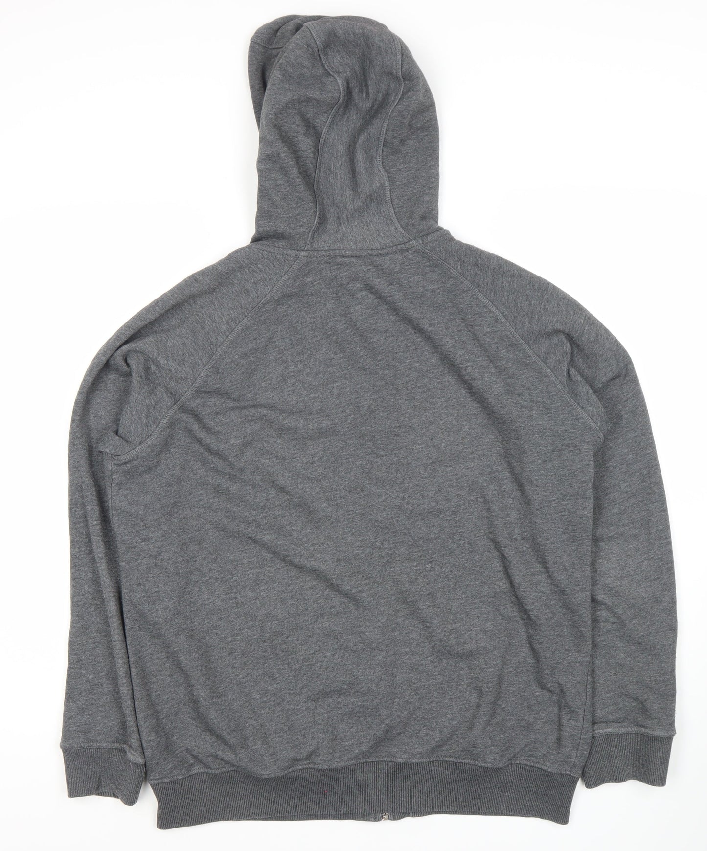 Asics Men's Grey XL Full Zip Hoodie
