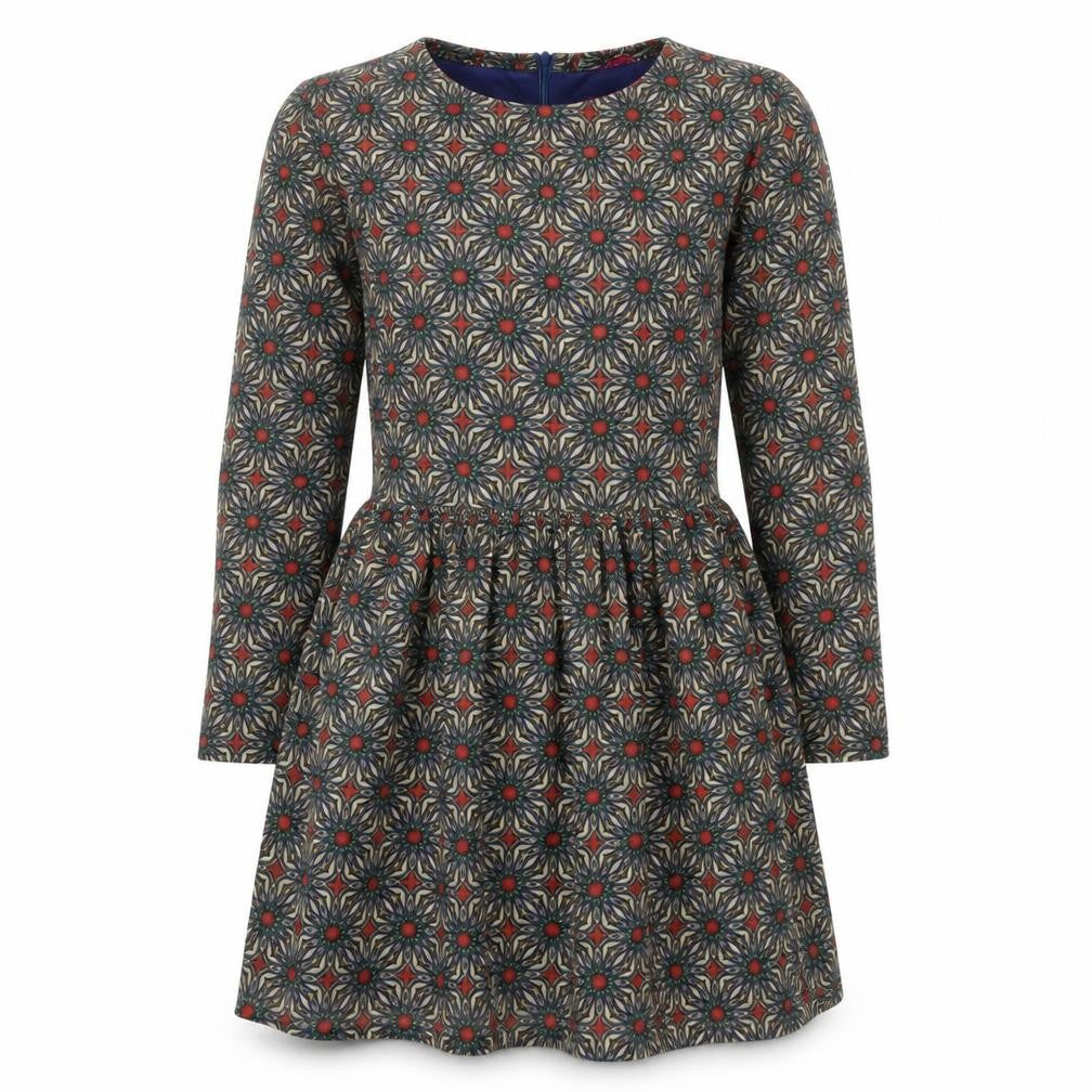 Boohoo Women's Multicoloured Fit & Flare Dress Size 12