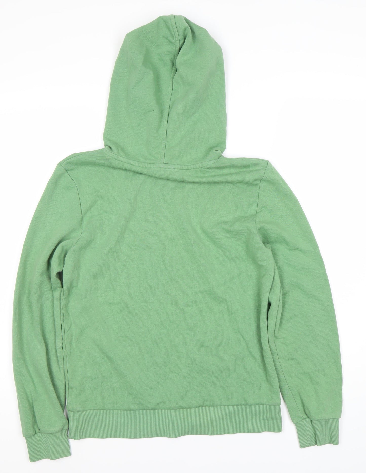Marks and Spencer Women's Green Hoodie Size 8