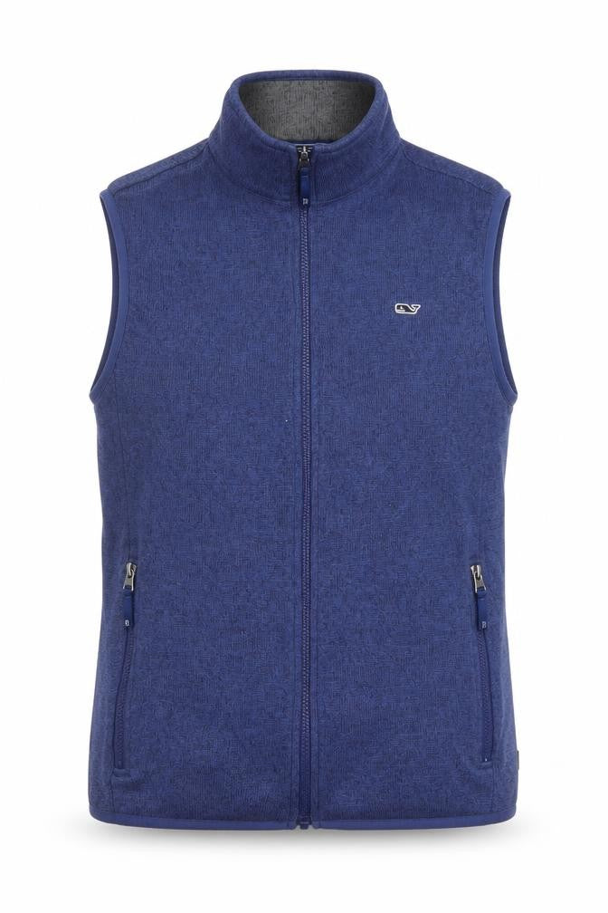 Vineyard Vines Women's Blue XS Full Zip Waistcoat