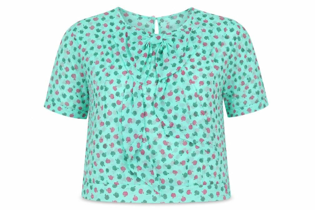Miss Selfridge Women's Multicoloured Floral Blouse Size 12