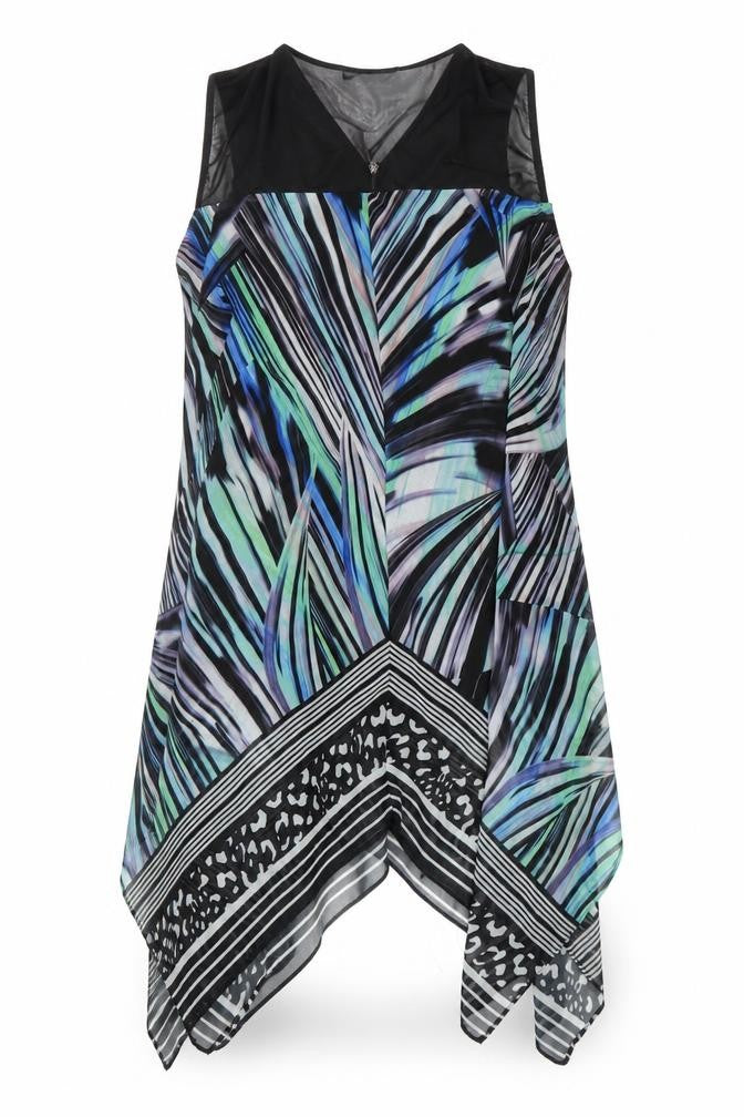 Roman Women's Multicoloured Sleeveless Top