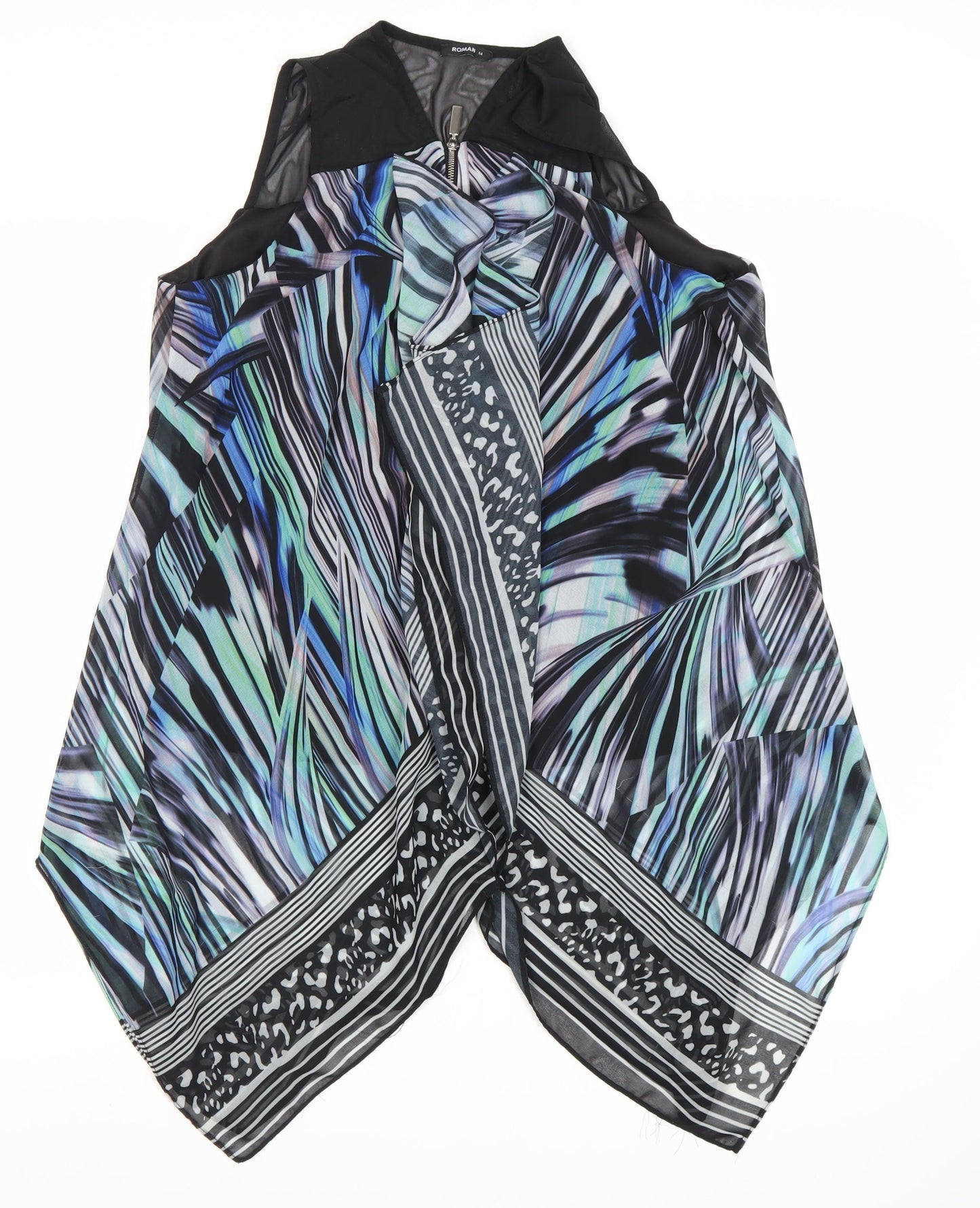 Roman Women's Multicoloured Sleeveless Top