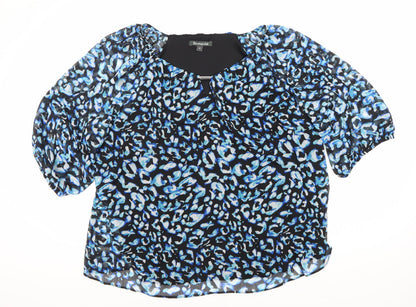Bonmarché Women's Multicoloured Off Shoulder Blouse Size 14