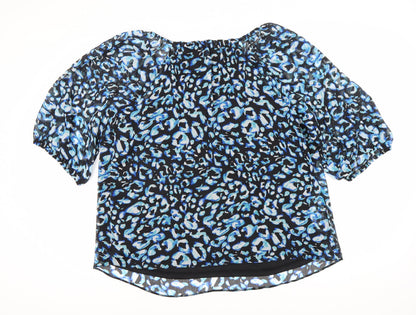 Bonmarché Women's Multicoloured Off Shoulder Blouse Size 14