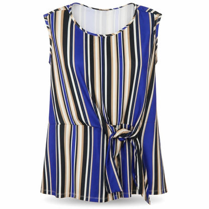 Front view of Roman Women's Multicoloured Tunic Blouse, size 20