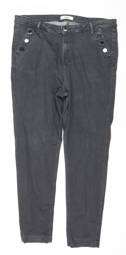 Marks & Spencer Women's Black Skinny Jeans Size 18