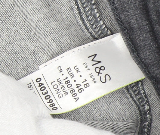 Marks & Spencer Women's Black Skinny Jeans Size 18