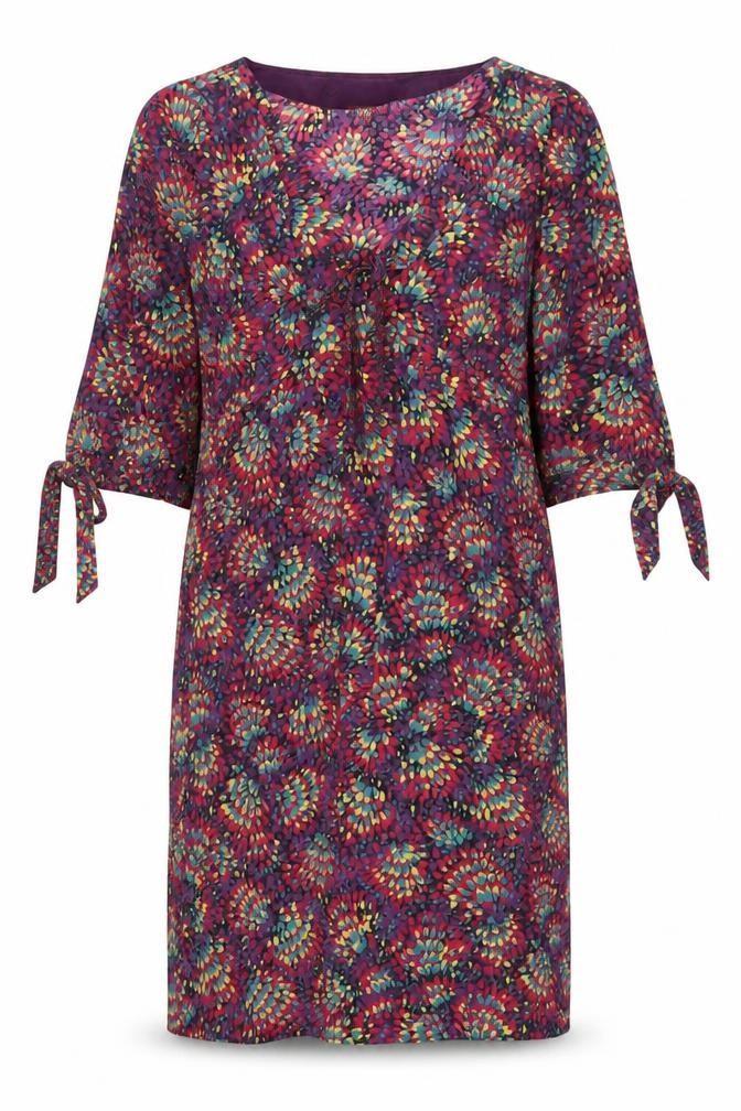 Monsoon Women's Multicoloured Wrap Dress Size 10