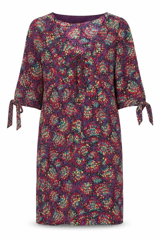 Monsoon Women's Multicoloured Wrap Dress Size 10