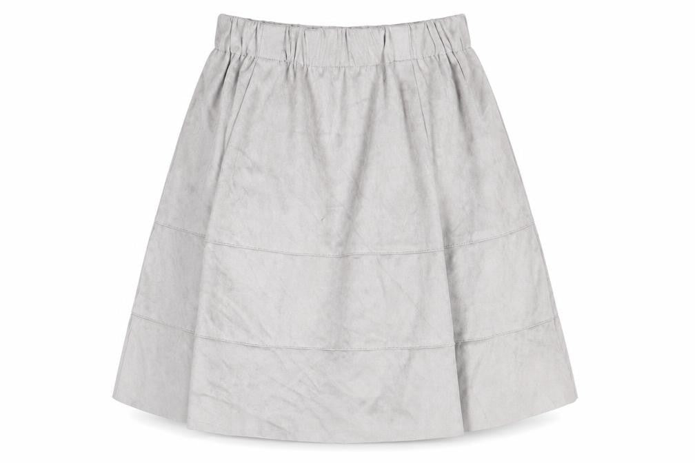 Noisy May Women's Grey Skirt Size 8 Elastic Waist