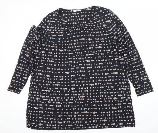 Marks and Spencer Women's Polka Dot Long Sleeve Top