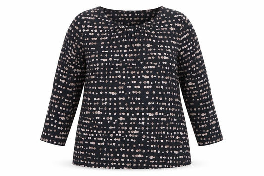 Marks and Spencer Women's Polka Dot Long Sleeve Top