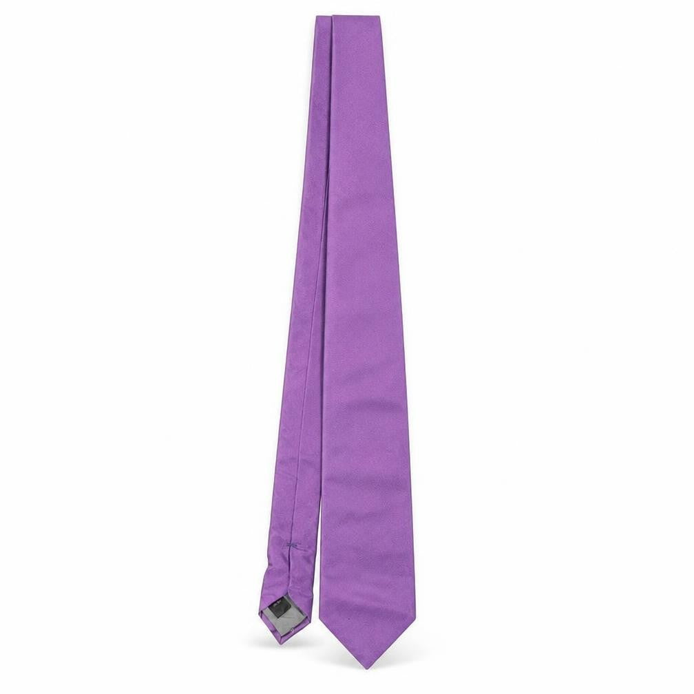 Austin Reed Purple Silk Herringbone Men's Tie