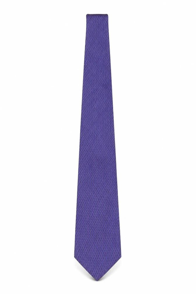 Linea Men's Purple Geometric Silk Tie One Size