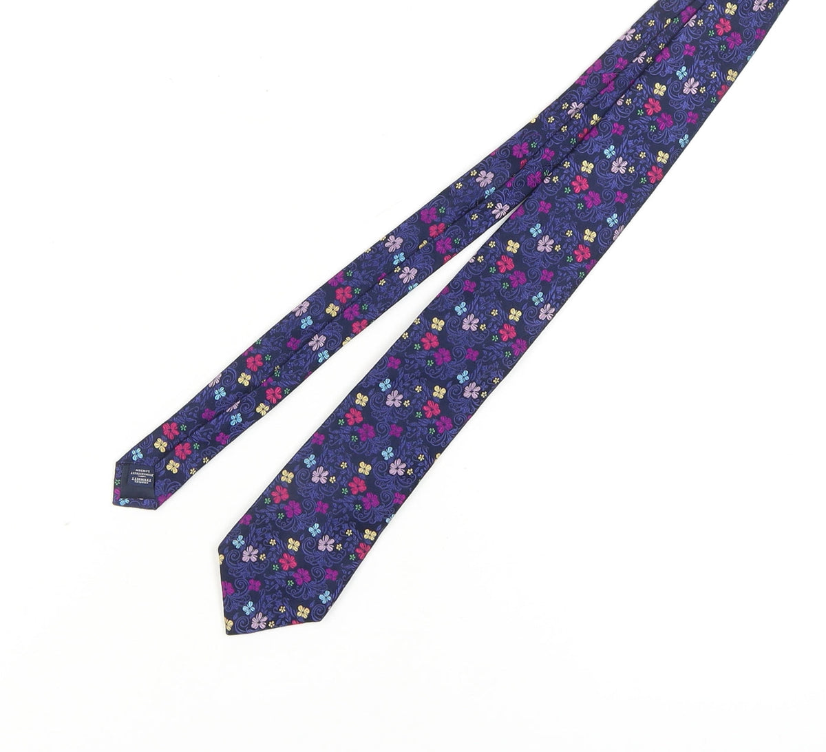 Charles Tyrwhitt Men's Multicoloured Floral Silk Tie