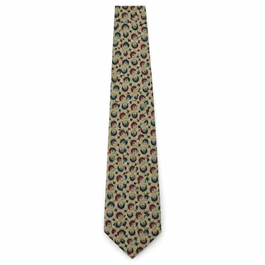 José Piscador Men's Multicoloured Silk Designer Tie
