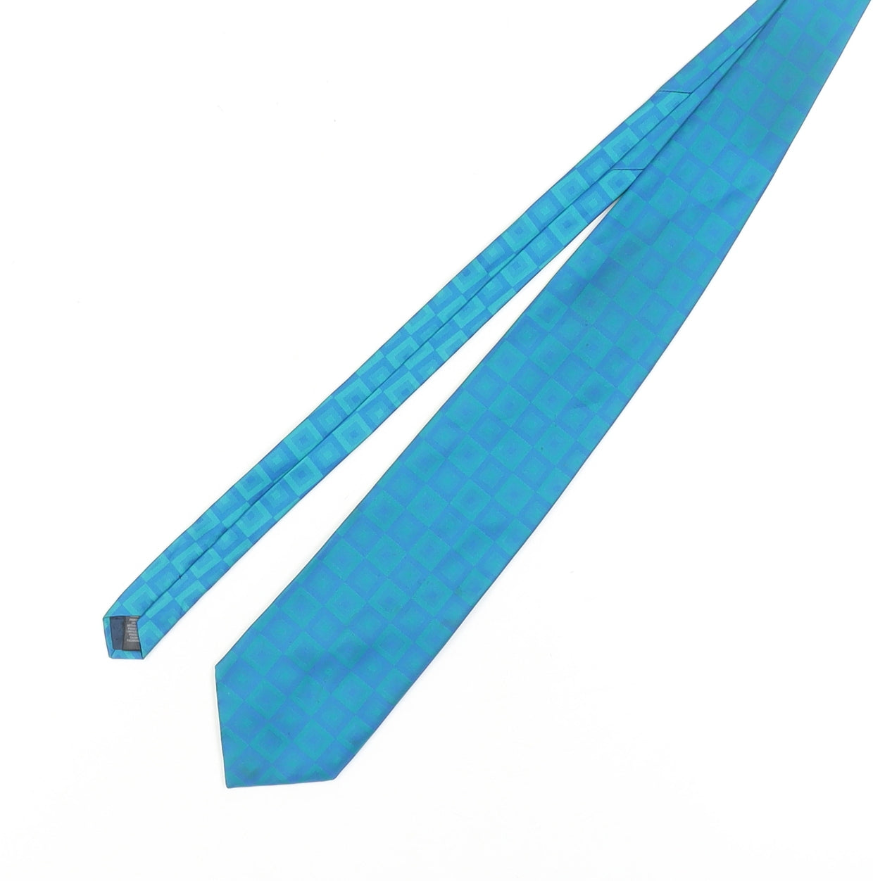 Marks & Spencer Aqua Silk Slim Tie - Men's Formal Accessory