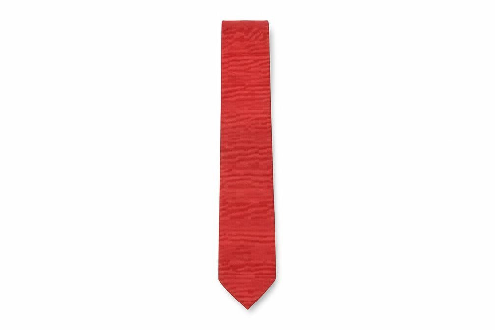 Charles Tyrwhitt Men's Red Silk Tie