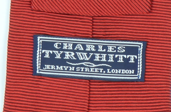 Charles Tyrwhitt Men's Red Silk Tie
