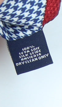 Charles Tyrwhitt Men’s Red Designer Silk Tie