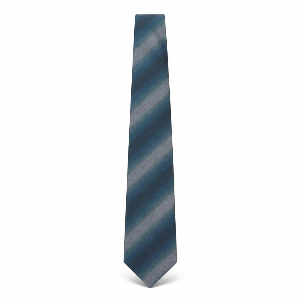 Emporio Armani Men's Blue Silk Designer Tie