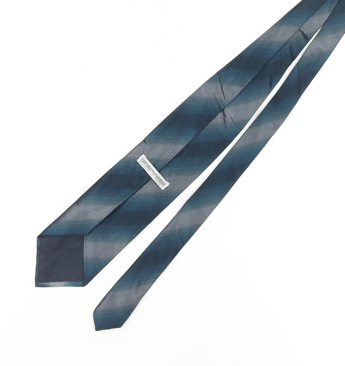 Emporio Armani Men's Blue Silk Designer Tie