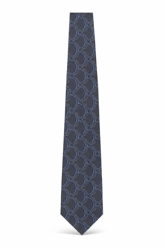 Fellini Men's Blue Paisley Silk Tie