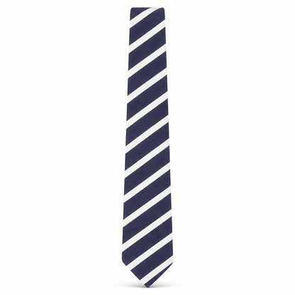 Berwin & Berwin Men's Blue Striped Silk Tie