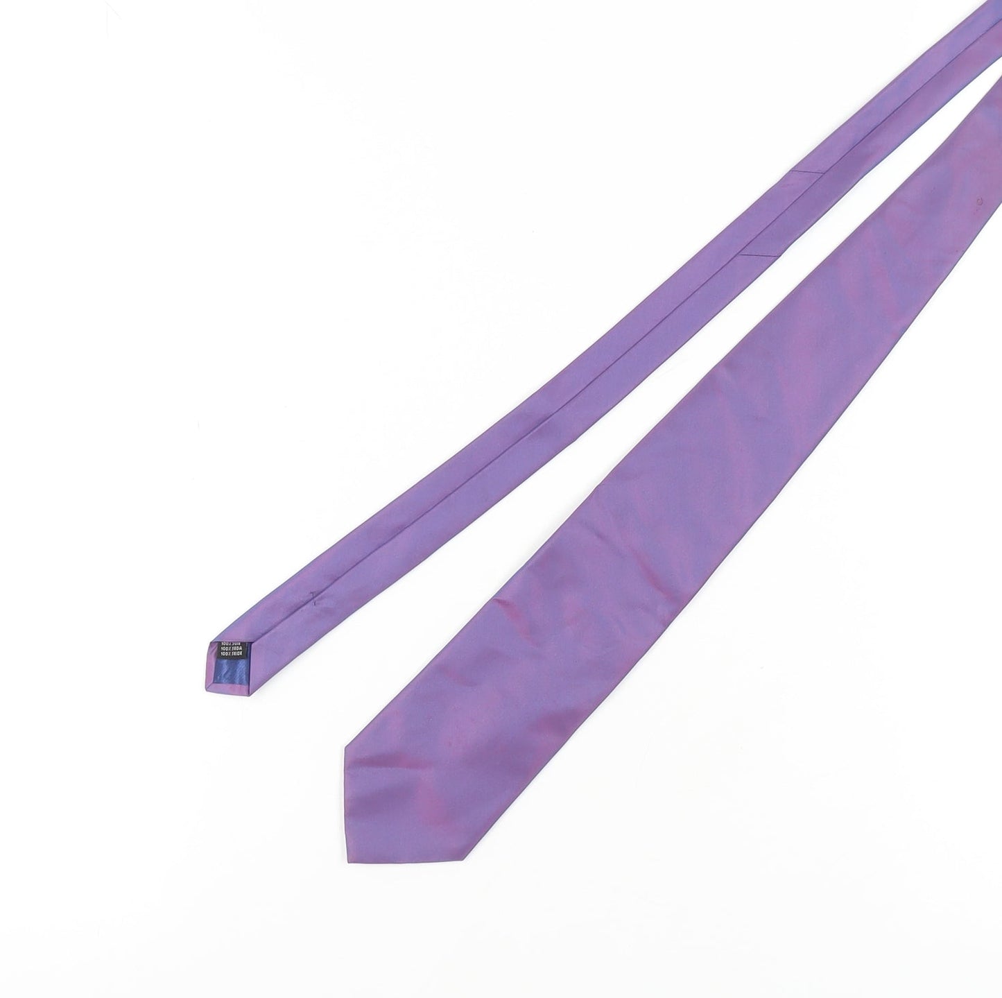 Bäumler Men's Purple Silk Tie