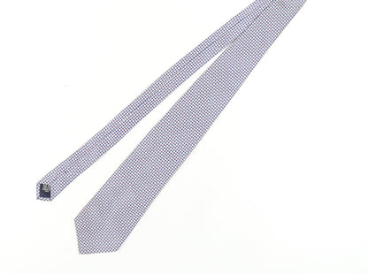 Charles Tyrwhitt Men's Blue Check Silk Tie