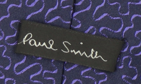 Paul Smith Men's Purple Geometric Designer Tie