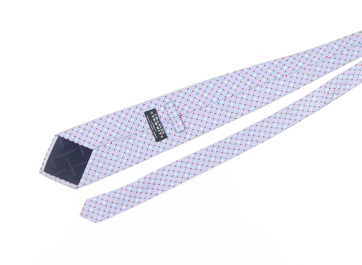 Charles Tyrwhitt Blue Geometric Silk Men's Tie