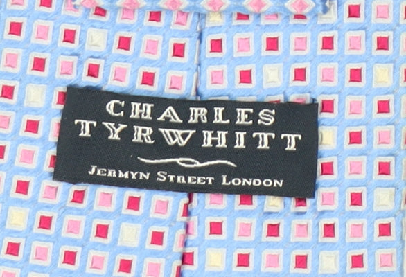 Charles Tyrwhitt Blue Geometric Silk Men's Tie