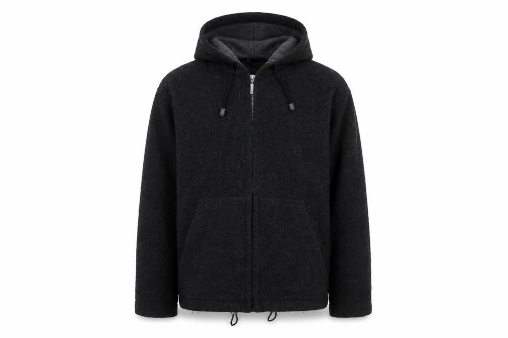 Marks & Spencer Men's Grey Hooded Jacket Size S